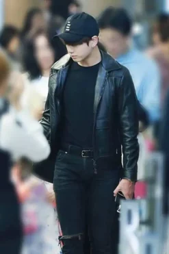 BTS Jungkook Leather Jacket