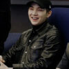 BTS Suga Black Leather Jacket