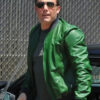 Ben Affleck Bomber Leather Jacket