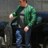 Ben Affleck Bomber Leather Jacket