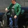 Ben Affleck Bomber Leather Jacket