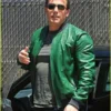 Ben Affleck Bomber Leather Jacket