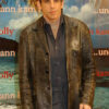 Ben Stiller Black Leather Blazer