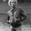 Bob Marley Bomber Leather Jacket