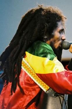 Bob Marley 1980 Concert Bomber Jacket