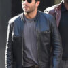Burnt Bradley Cooper Black Leather Jacket