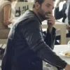 Burnt Bradley Cooper Black Leather Jacket
