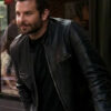 Burnt Bradley Cooper Black Leather Jacket
