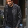 Californication S5 Hank Moody Black Leather Jacket