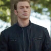 Captain America Chris Evans Avengers: Endgame Leather Jacket
