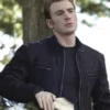 Captain America Chris Evans Avengers: Endgame Leather Jacket