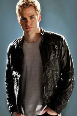 Chris Pine Star Trek Leather Jacket