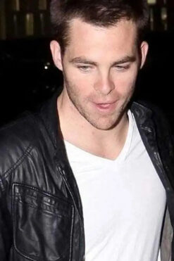 Chris Pine Star Trek Leather Jacket