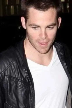 Chris Pine Star Trek Leather Jacket