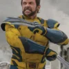 Deadpool & Wolverine 2024 Hugh Jackman Yellow Leather Jacket