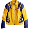 Deadpool & Wolverine 2024 Hugh Jackman Yellow Leather Jacket