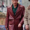 Donnie Brasco Johnny Depp Brown Leather Blazer