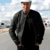 Elon Musk Black Leather Jacket