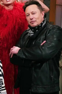 Elon Musk Leather Jacket
