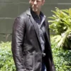 Fast and Furious 7 Jason Statham Brown Leather Blazer