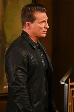 General Hospital Steve Burton Leather Jacket
