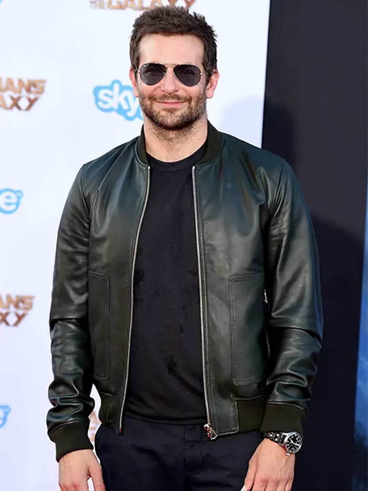 Guardians of the Galaxy Bradley Cooper Leather Jacket