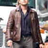 Inception Leonardo DiCaprio Brown Leather Jacket
