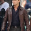 Inception Leonardo DiCaprio Brown Leather Jacket