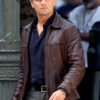 Inception Leonardo DiCaprio Brown Leather Jacket