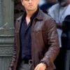 Inception Leonardo DiCaprio Brown Leather Jacket