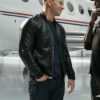 Mark Wahlberg Infinite Evan McCauley Leather Jacket