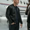 Mark Wahlberg Infinite Evan McCauley Leather Jacket