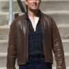 Jack Reacher Tom Cruise Brown Leather Jacket