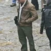 Jason Statham The Expendables 2 Distressed Leather Jacket
