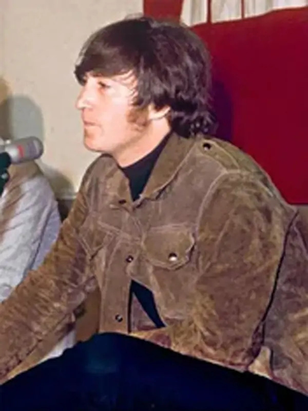 John Lennon Rubber Soul Vintage The Beatles Suede Jacket