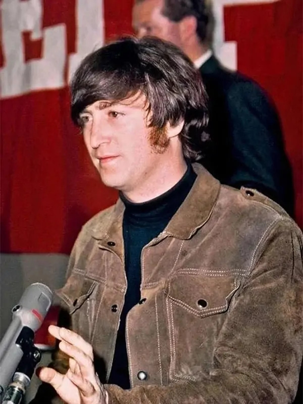 John Lennon Rubber Soul Vintage The Beatles Suede Jacket