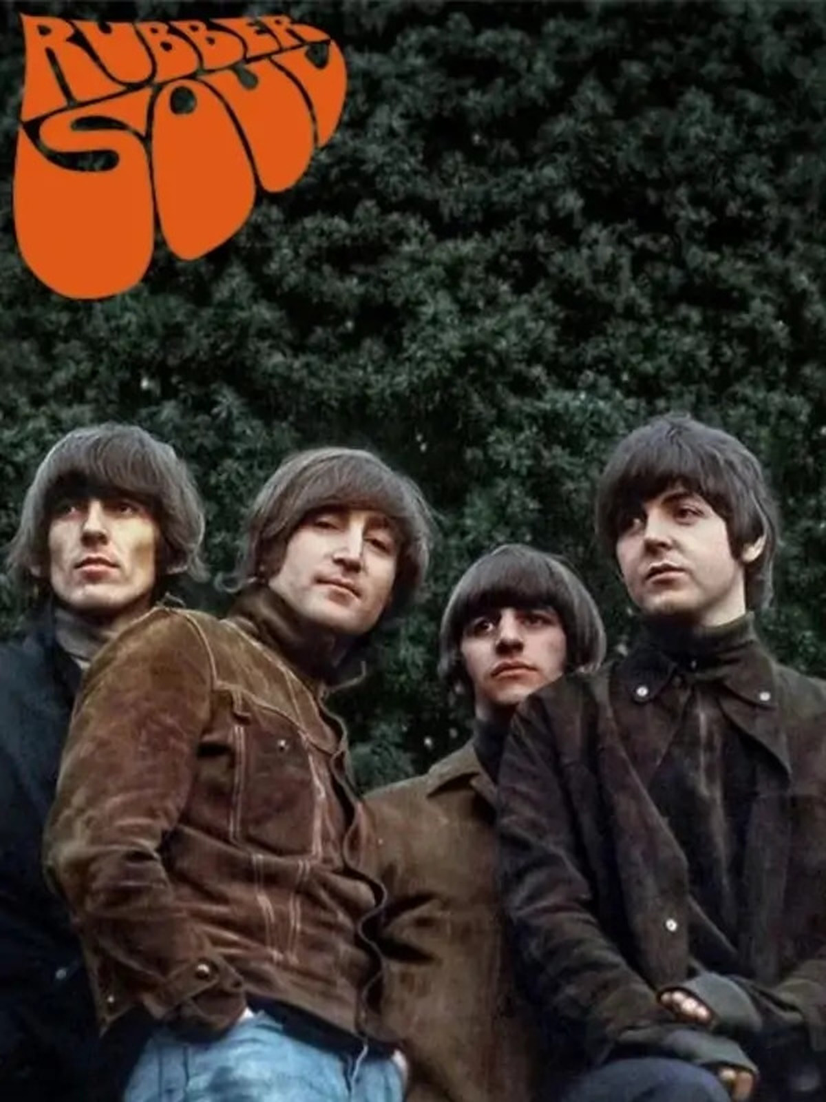 John Lennon Rubber Soul Vintage The Beatles Suede Jacket - Leather