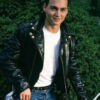 Johnny Depp Cry Baby Wade Walker Leather Jacket
