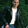Johnny Depp Cry Baby Wade Walker Leather Jacket
