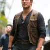 Jurassic World Fallen Kingdom Chris Pratt Leather Vest