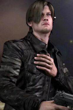 Leon Kennedy Resident Evil 6 Leather Jacket