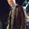 Love Happens Aaron Eckhart Brown Leather Trench Coat