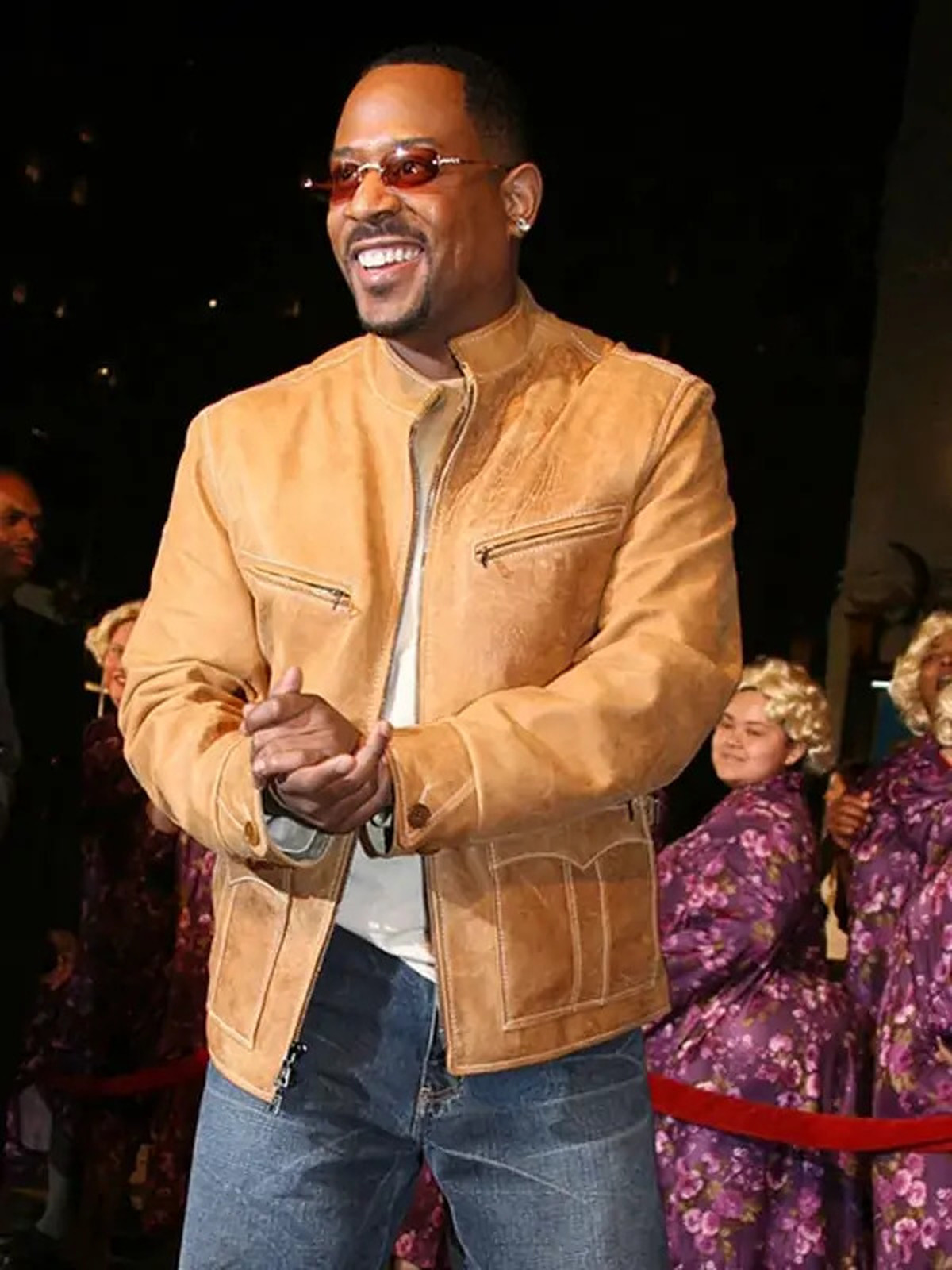 Martin Lawrence Brown Leather Jacket