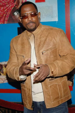 Martin Lawrence Brown Leather Jacket