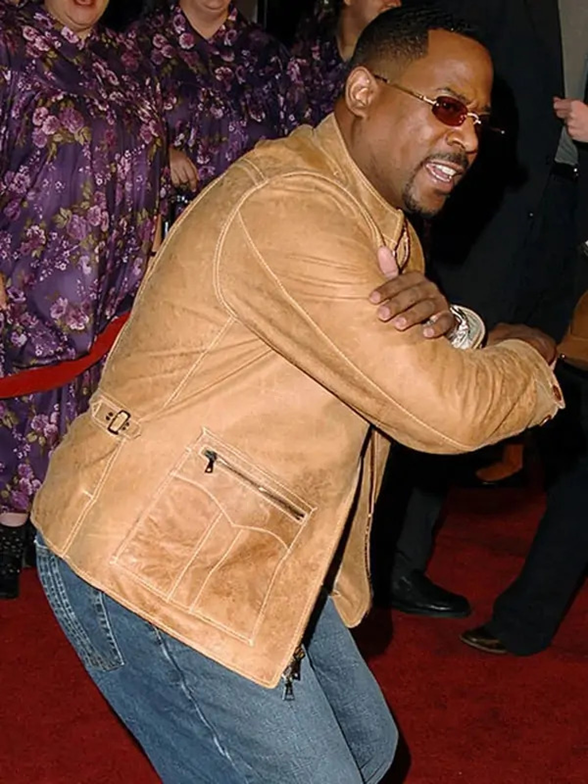 Martin Lawrence Brown Leather Jacket