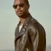 Michael B Jordan Leather Biker Jacket