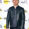 Michael Fassbender Black Leather Biker Jacket