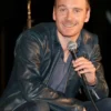Michael Fassbender Black Leather Biker Jacket