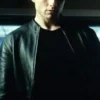 Minority Report Tom Cruise Black Leather Jacket