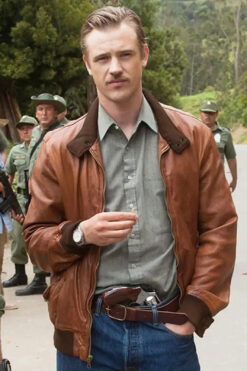 Narcos S1 Boyd Holbrook Leather Jacket